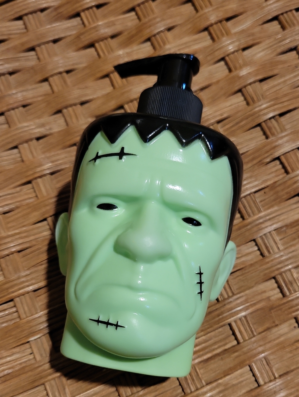 Frankenstein Soap Dispenser - Green Pump Bottle